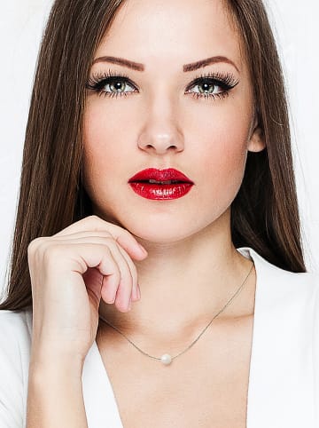 Pearl Addict Zilveren ketting met parel - (L)42 cm