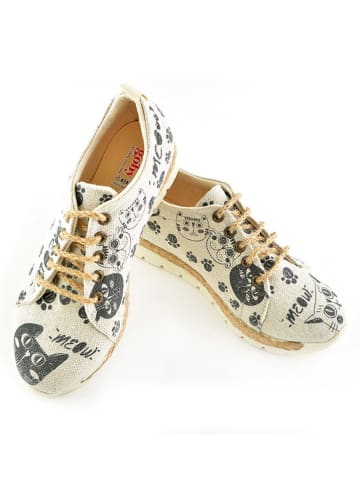 Goby Sneakers in Beige/ Anthrazit