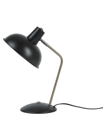 Present Time Lampa stołowa "Hood" w kolorze czarnym - wys. 37,5 cm