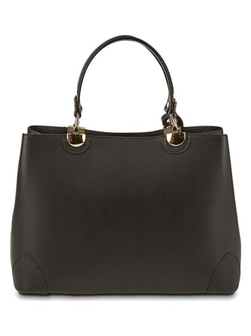 Christian Laurier Leder-Henkeltasche "Armel" in Schwarz - (B)30 x (H)23 x (T)10 cm