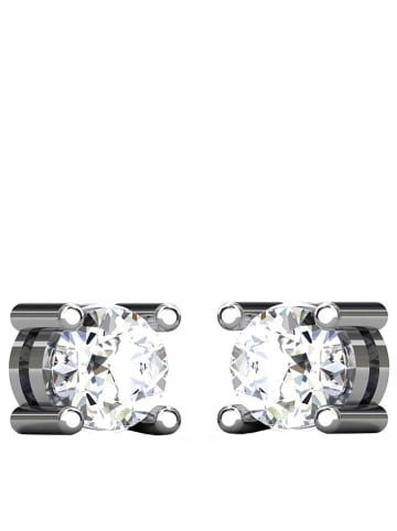 Diamant Vendôme Witgouden oorstekers met diamanten