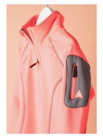 Peak Mountain Fleece trui rood