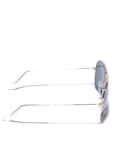 Ray Ban Okulary przeciwsłoneczne unisex "Aviator" w kolorze złoto-ciemnozielonym
