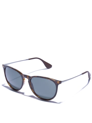 Ray Ban Damskie okulary przeciwsłoneczne w kolorze srebrno-brązowo-ciemnozielonym