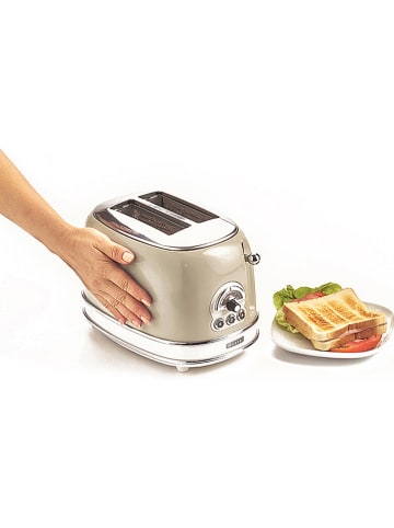 Ariete Toaster in Creme/ Taupe