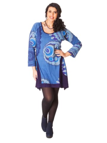 Aller Simplement Kleid in Blau