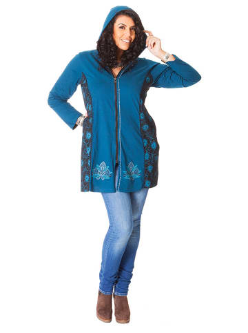 Aller Simplement Sweatjacke in Blau