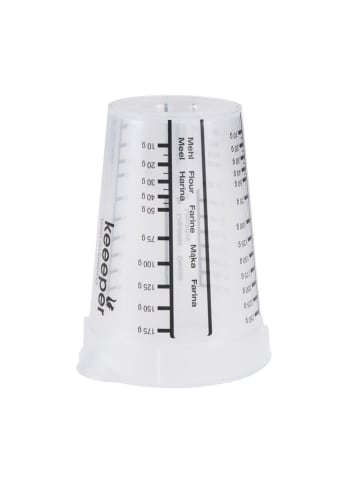 keeeper 2-delige set: maatbekers "Mario" transparant - 250 ml