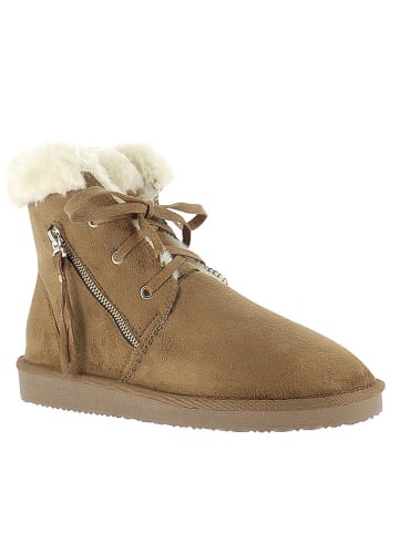 Blackfield Winterboots "Celia" lichtbruin