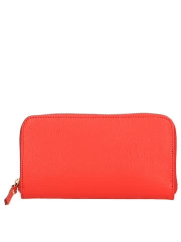ORE10 Leder-Geldbörse in Rot - (B)20 x (H)11 x (T)3 cm