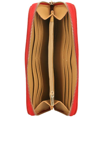 ORE10 Leder-Geldbörse in Rot - (B)20 x (H)11 x (T)3 cm