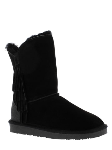 Gooce Leren winterlaarzen "Honey" zwart