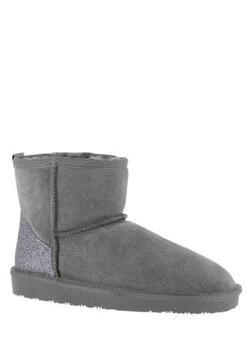 Gooce Leren winterboots "Acacia" grijs