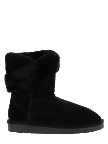 Gooce Leder-Winterstiefel "Beverly" in Schwarz
