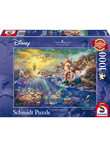 Schmidt Spiele 1.000tlg. Puzzle "Kleine Meerjungfrau Arielle" - ab 12 Jahren