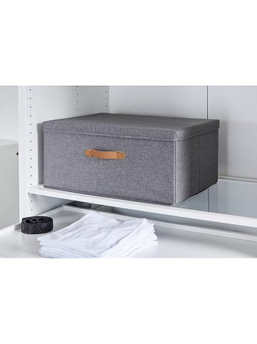 STORE IT Ordnungsbox in Anthrazit - (B)43 x (H)21 x (T)33 cm
