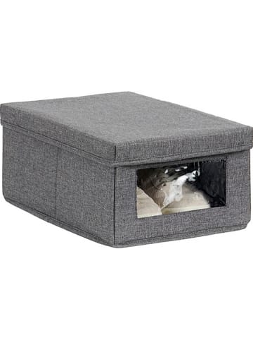 STORE IT Schuhbox in Anthrazit - (B)34 x (H)15 x (T)23 cm