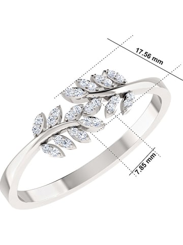 Diamant Vendôme Witgouden ring met diamanten