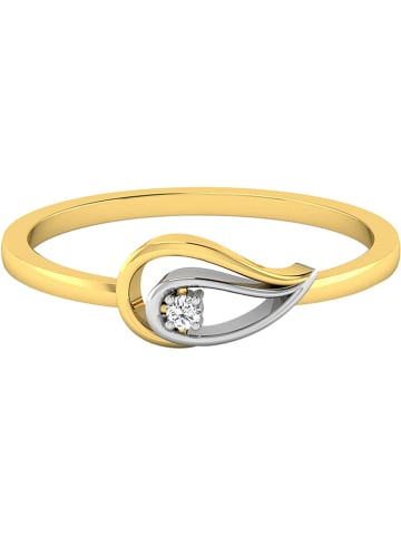 Diamant Vendôme Gold/ Weißgold-Ring mit Diamant