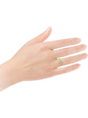 Art of Diamond Gouden/witgouden ring met diamanten