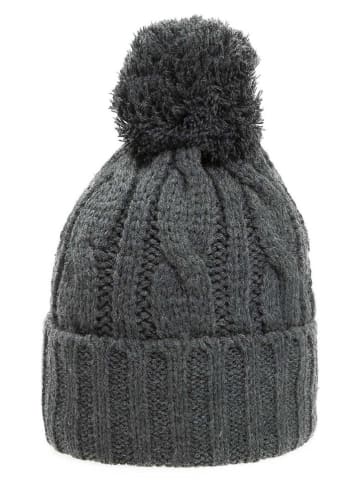 Döll Muts met pompon antraciet