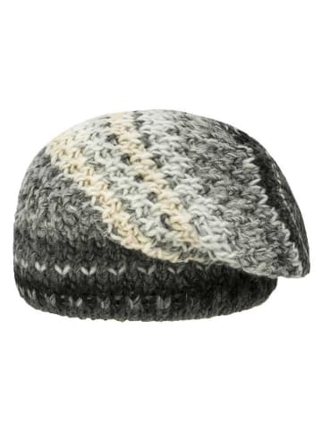 Döll Beanie antraciet/wit