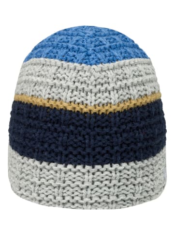 Döll Dzianinowa czapka w kolorze szaro-niebieskim