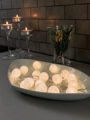 Konstsmide LED-Girlande in Weiß - (L)600 cm