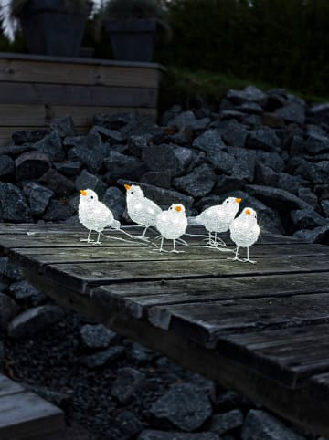 Konstsmide Girlanda LED w kolorze białym - wys. 10 cm