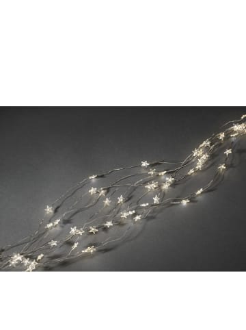 Konstsmide LED-Sternenlametta in Warmweiß - (L)700 cm