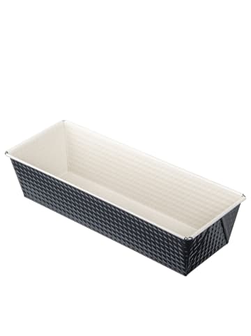 Zenker Cakevorm "Crème Noir" antraciet/crème - (B)30 x (D)11,5 cm