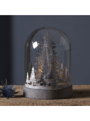 STAR Trading Decoratief ledobject "Koepel" bruin - (H)17,5 x Ø 12,5 cm