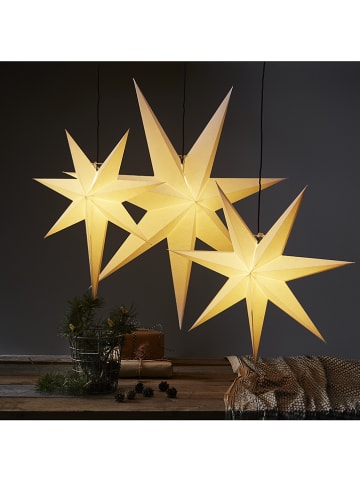 STAR Trading Papierstern "Frozen" in Weiß - Ø 100 cm