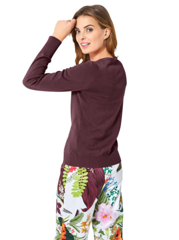 Heine Cardigan in Bordeaux