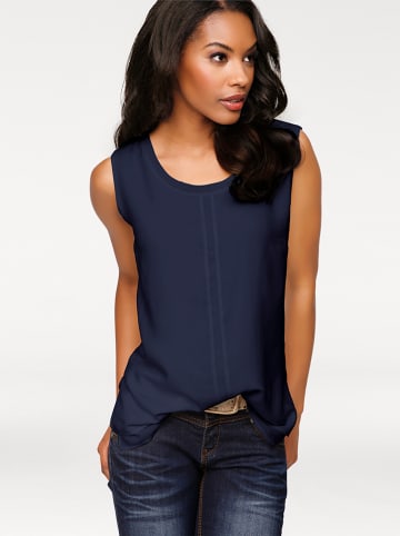 Heine Blousetop donkerblauw
