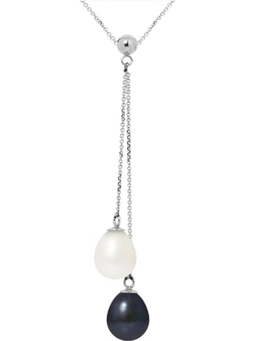 Pearl Addict Weißgold-Halskette mit Perlen - (L)42 cm