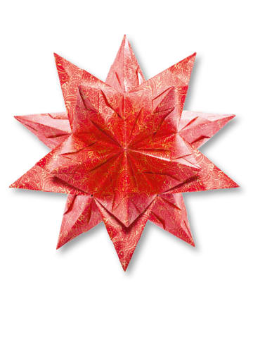 Folia Zestaw w kolorze czerwono-złotym do origami