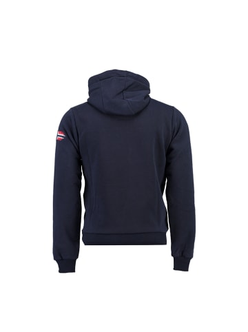 Geographical Norway Sweatjacke "Garadock" in Dunkelblau