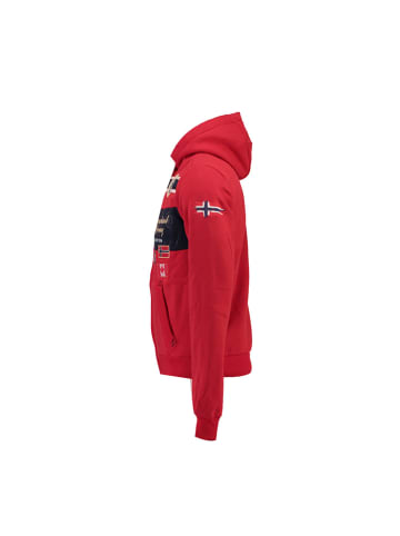 Geographical Norway Bluza "Garadock" w kolorze czerwonym