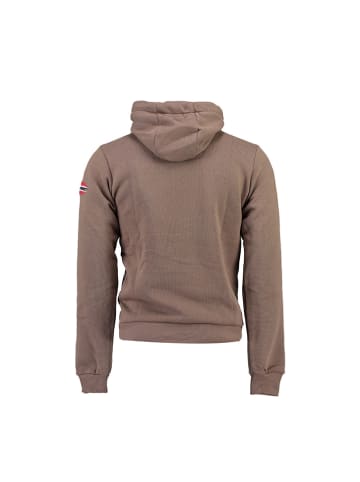 Geographical Norway Bluza "Garadock" w kolorze szarobrązowym