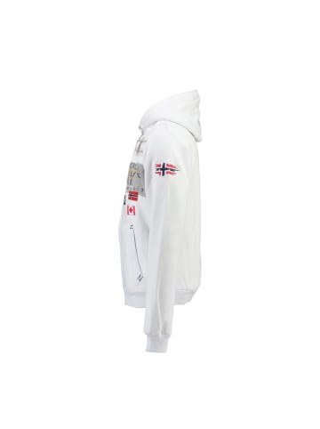 Geographical Norway Sweatvest "Garadock" wit