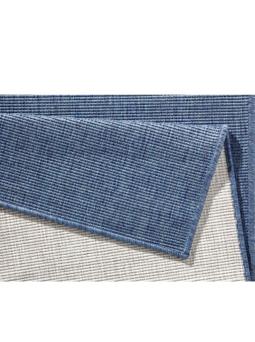 NORTHRUGS Indoor-/outdoortapijt "Miami" blauw/crème