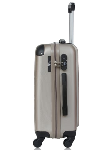 Les P´tites Bombes Hardcase-trolley ''Hambourg'' goudkleurig - (B)35 x (H)55 x (D)21 cm