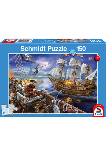 Schmidt Spiele 150tlg. Puzzle "Abenteuer mit den Piraten" - ab 7 Jahren