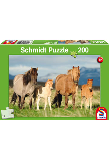 Schmidt Spiele 200tlg. Puzzle "Pferdefamilie" - ab 8 Jahren