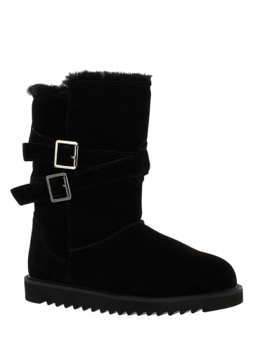 Gooce Leren winterlaarzen "Huntspill Waterproof" zwart