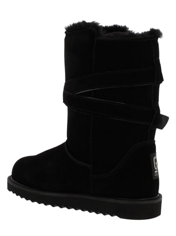 Gooce Leren winterlaarzen "Huntspill Waterproof" zwart