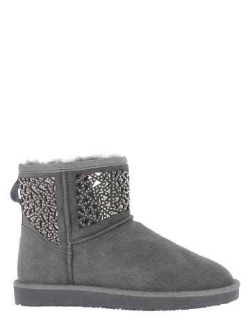 Gooce Leren winterboots "Lana" antraciet