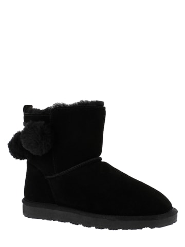 Gooce Leren winterboots "Joaquin" zwart