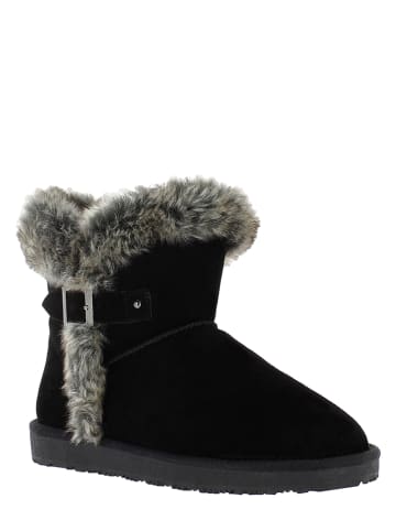 Gooce Leren winterboots "Nicky" zwart